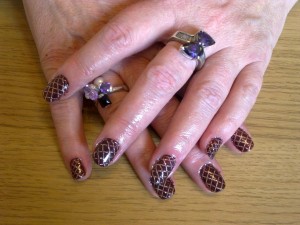 Shellac st helens fedora rockstar nails