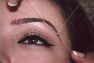 brow threading